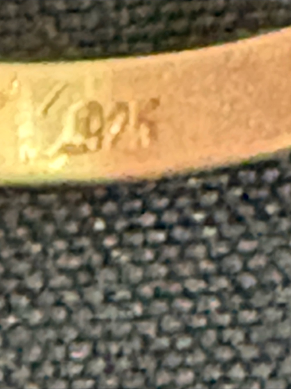 925 Silver Band - Picture 2 of 3